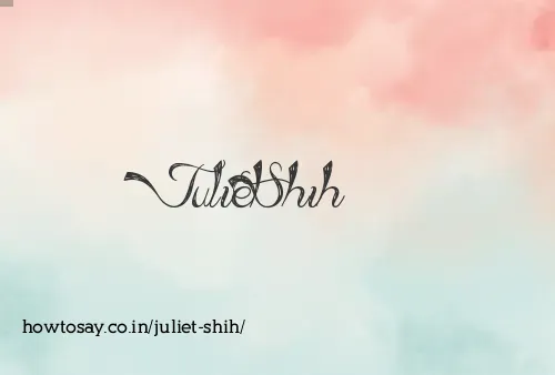 Juliet Shih