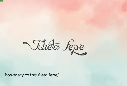 Julieta Lepe