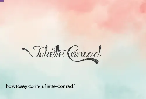 Juliette Conrad