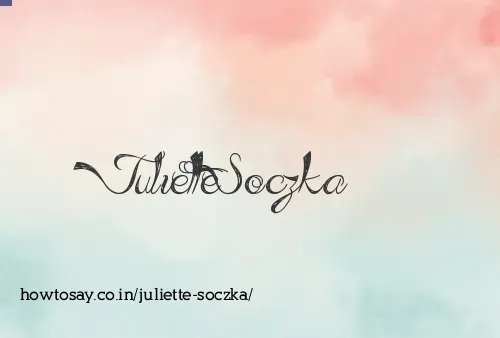 Juliette Soczka