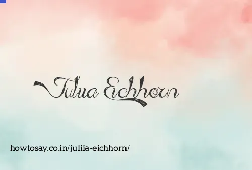 Juliia Eichhorn