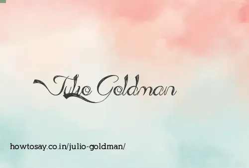 Julio Goldman