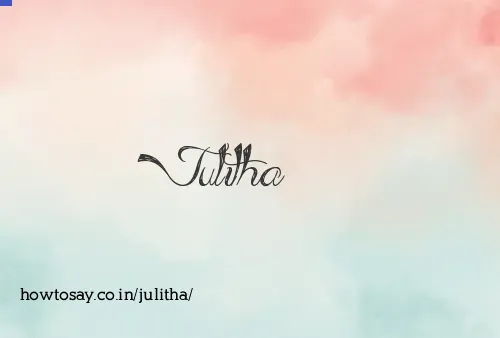 Julitha