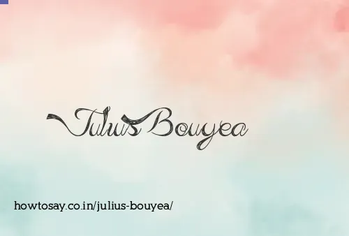 Julius Bouyea