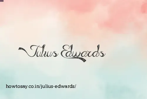 Julius Edwards
