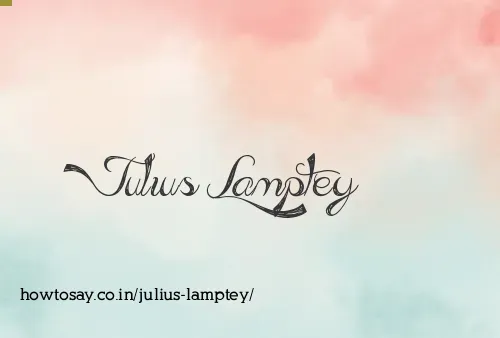 Julius Lamptey