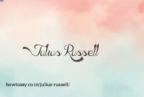 Julius Russell