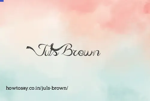 Juls Brown