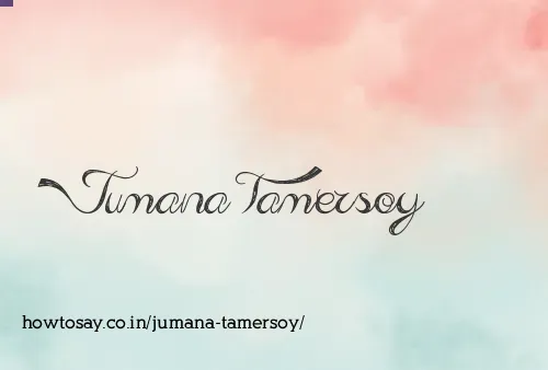 Jumana Tamersoy