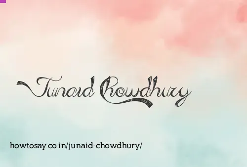 Junaid Chowdhury