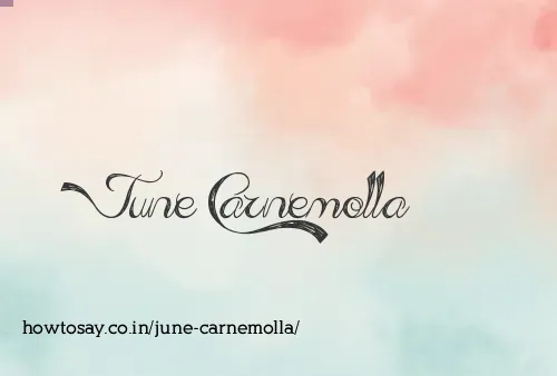 June Carnemolla