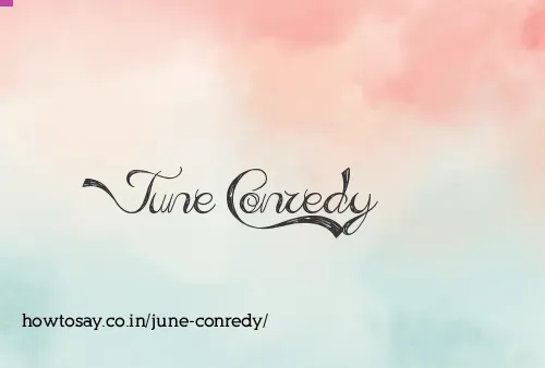 June Conredy