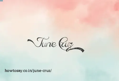 June Cruz