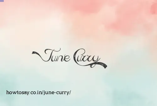 June Curry