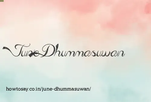 June Dhummasuwan