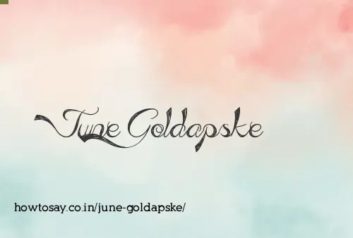 June Goldapske