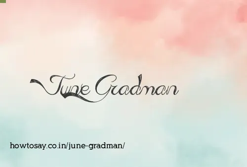 June Gradman