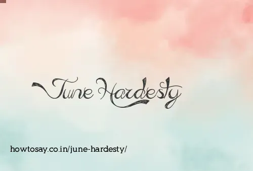 June Hardesty