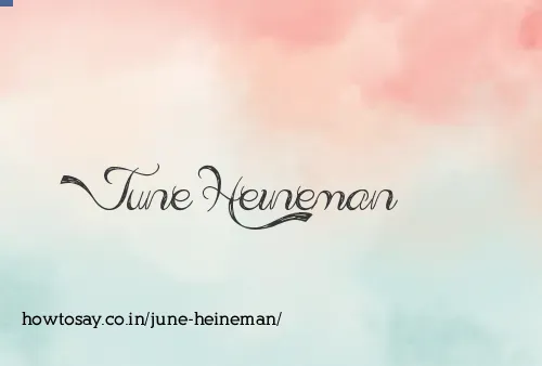 June Heineman