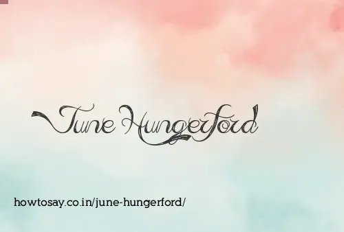 June Hungerford