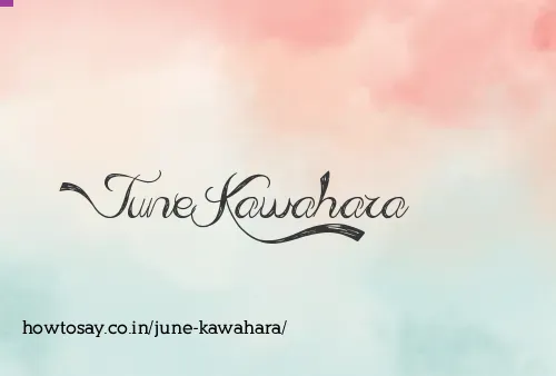 June Kawahara