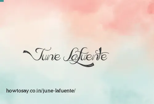 June Lafuente