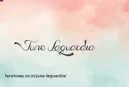 June Laguardia
