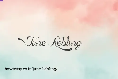 June Liebling