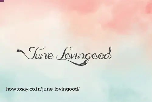 June Lovingood