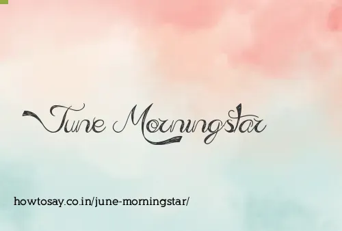 June Morningstar