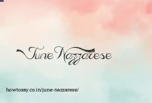June Nazzarese