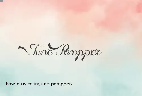 June Pompper