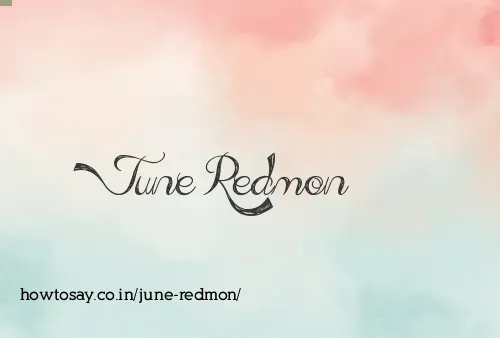 June Redmon