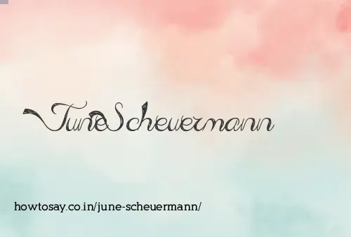June Scheuermann