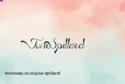 June Spillard