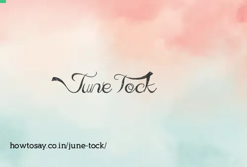 June Tock