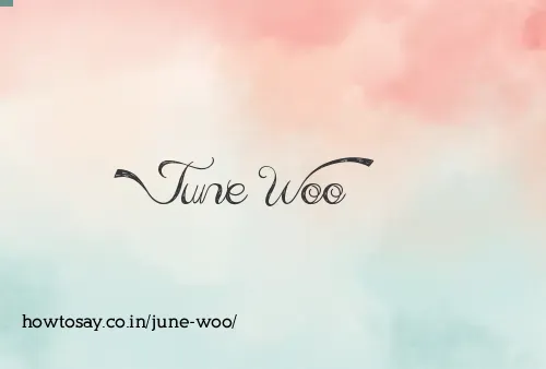 June Woo