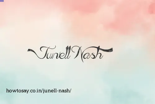Junell Nash