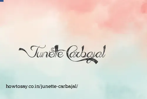 Junette Carbajal
