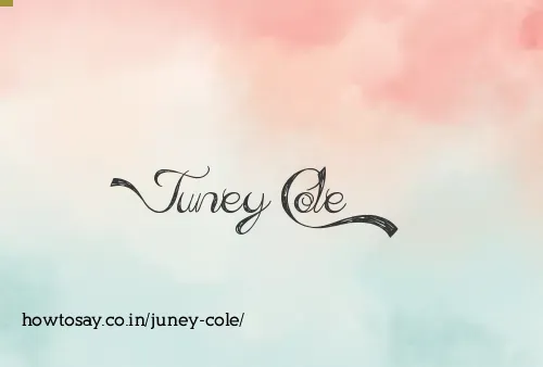 Juney Cole