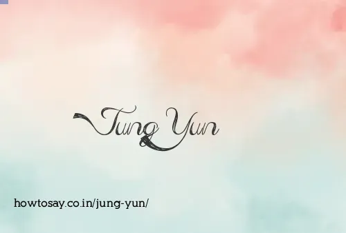 Jung Yun