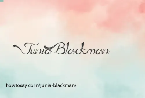 Junia Blackman