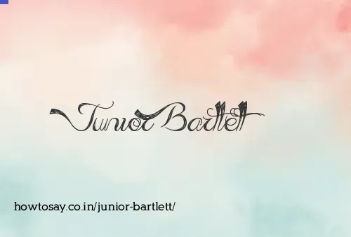 Junior Bartlett