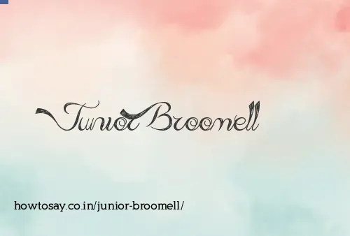 Junior Broomell