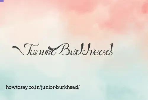 Junior Burkhead