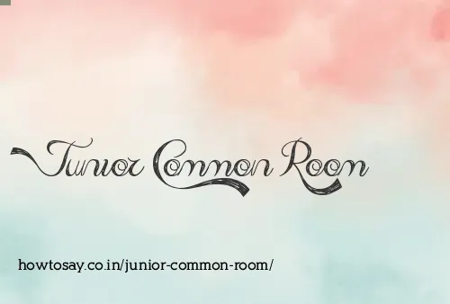 Junior Common Room