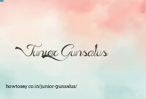 Junior Gunsalus