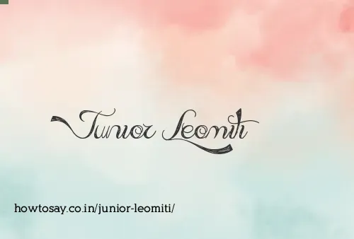 Junior Leomiti