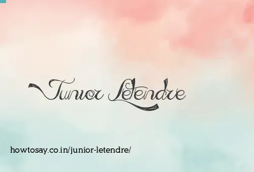 Junior Letendre