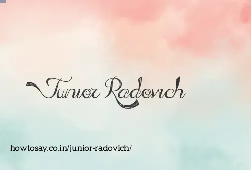 Junior Radovich